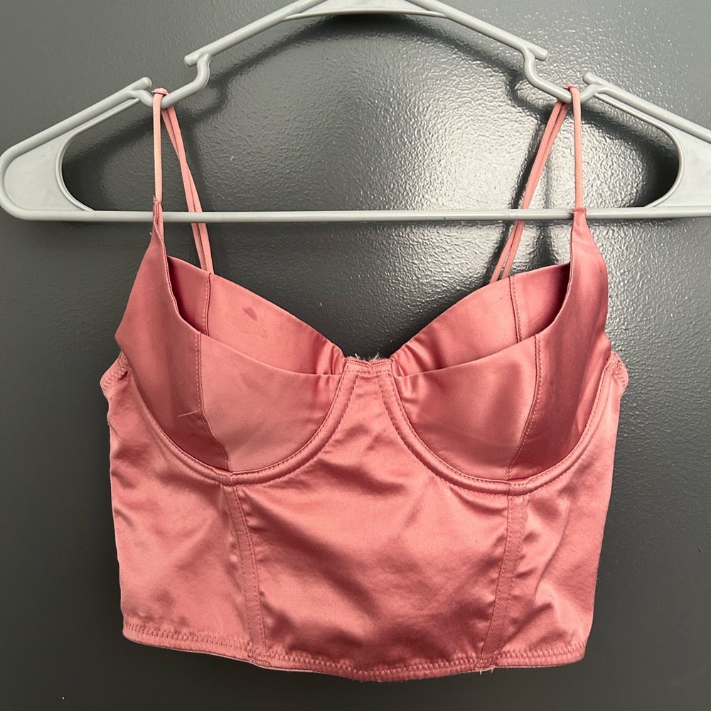 Pink Corset Top
